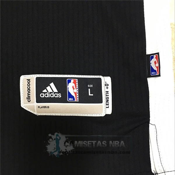 Camiseta Autentico Manga Corta Warriors Curry Negro